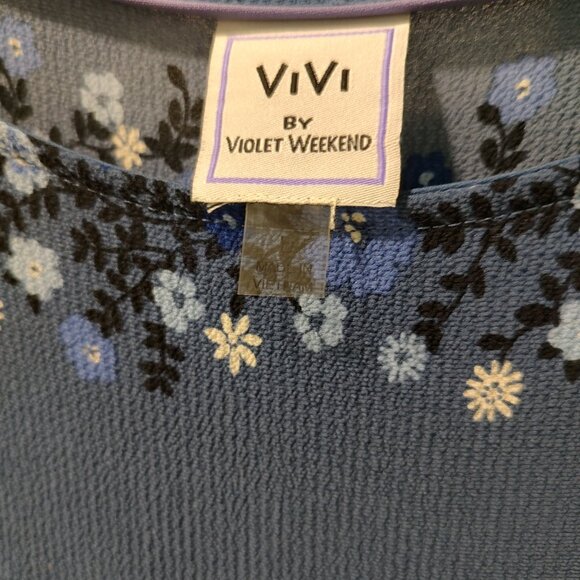 Vivi by violet weekend size large boho dress - Picture 3 of 3